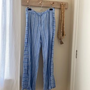 Anthropologie linen pants